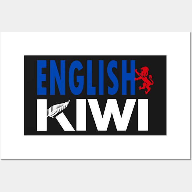 English Kiwi (for dark backgrounds) Wall Art by honeythief